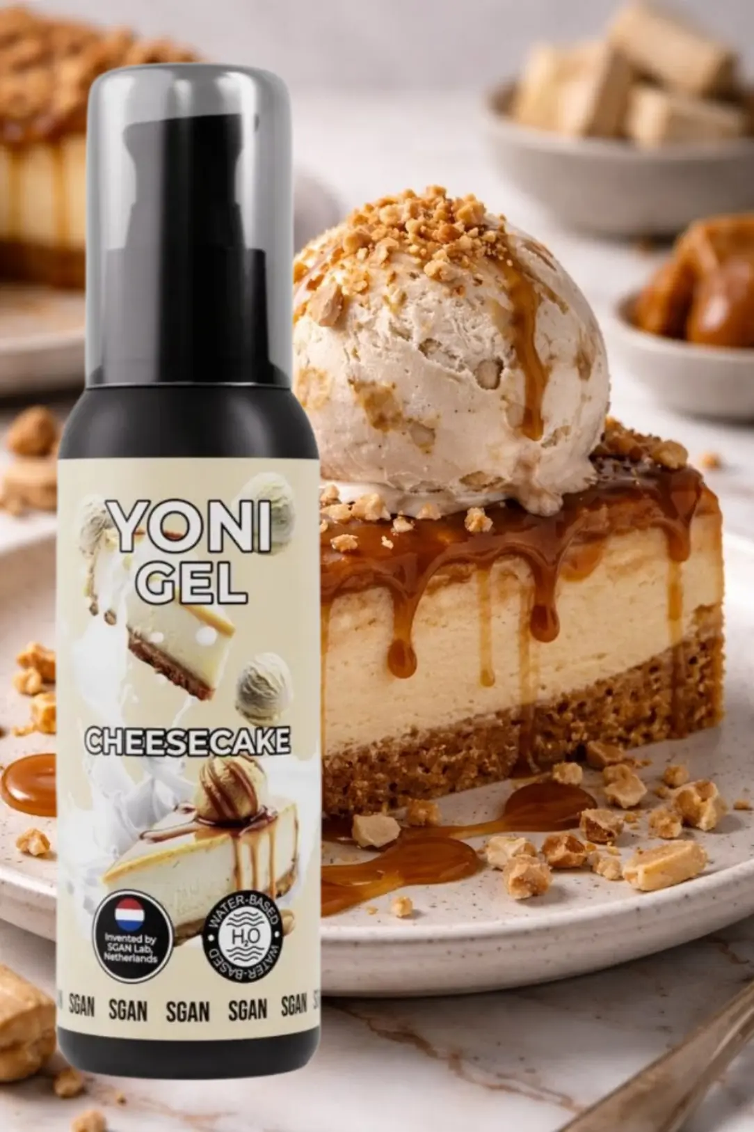 Смазка Yoni gel Чизкейк 